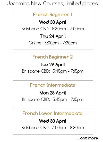 New French Classes 