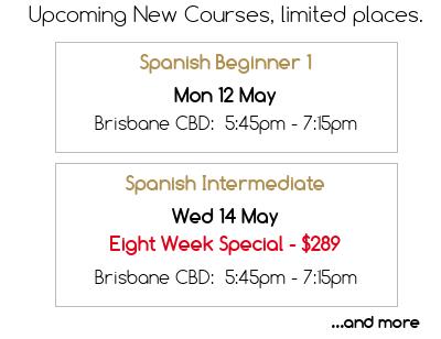 New Spanish Classes